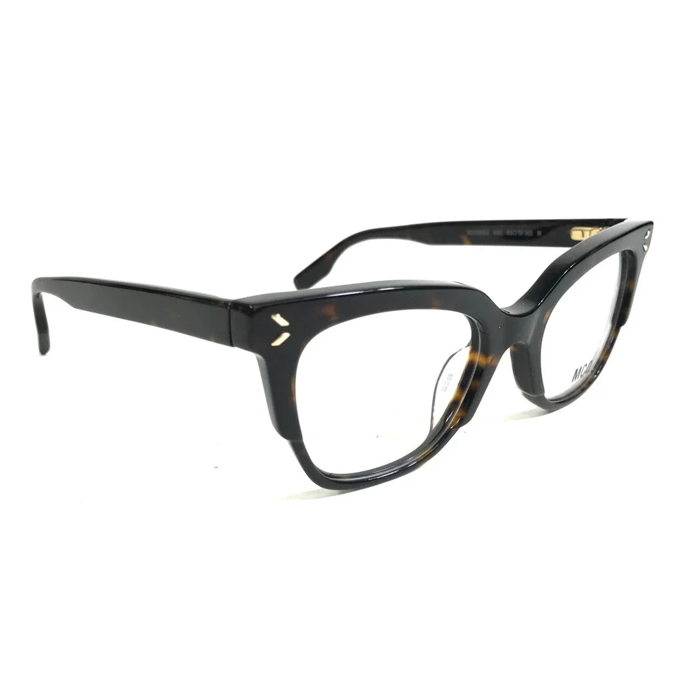 Alexander McQueen MCQ Eyeglasses Frames MQ03660 002 Dark Tortoise 50-19-145